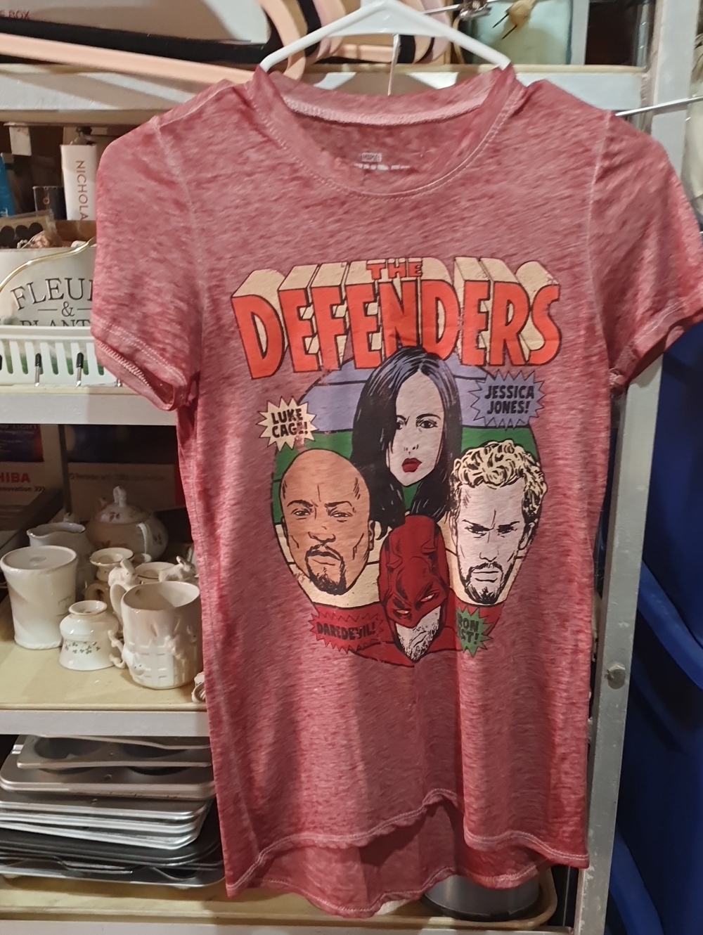 Marvel The Defenders Graphic Tee - Red